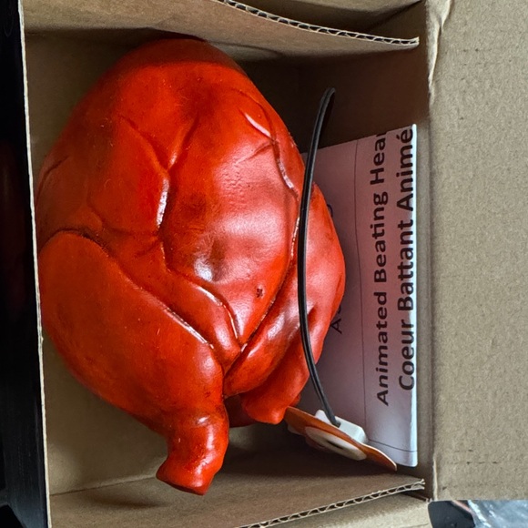 Ashland Halloween Animated Heart Decor - Red and Orange - Picture 2 of 4